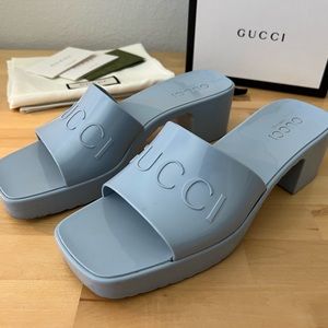 Gucci Rubber Sandals - Women 38